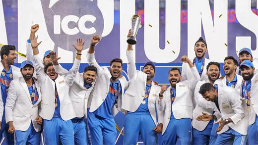 Indian team CT-2025 winning moment 